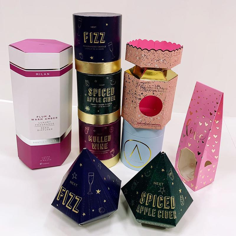内江化妆品包装盒、异形包装盒、异形礼盒、异形纸盒定制印刷